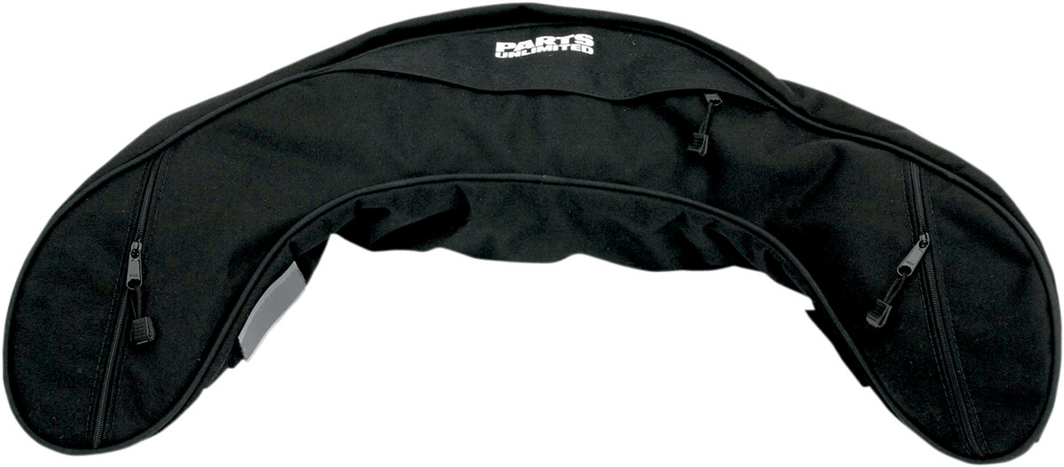 PARTS UNLIMITED Snowmobile Windshield Bag - Black - Arctic Cat '00-'07 0710-0112