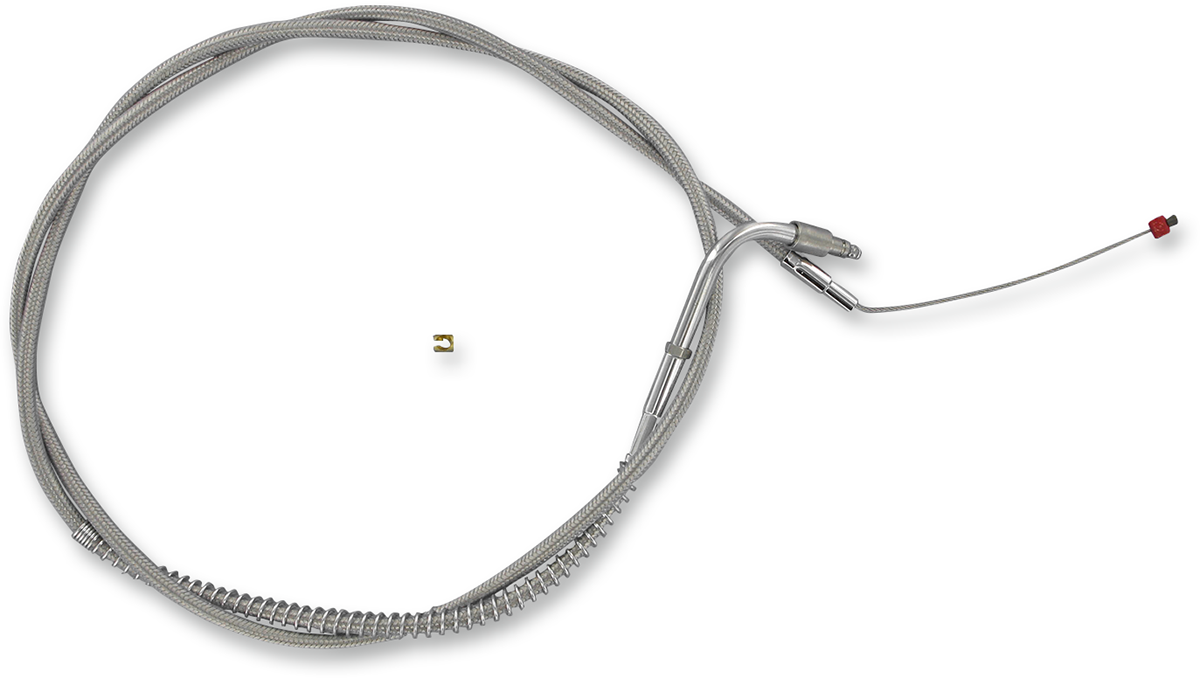 BARNETT Stainless Steel Idle Cable - +6" - '96-'01 Touring 102-30-40017-06