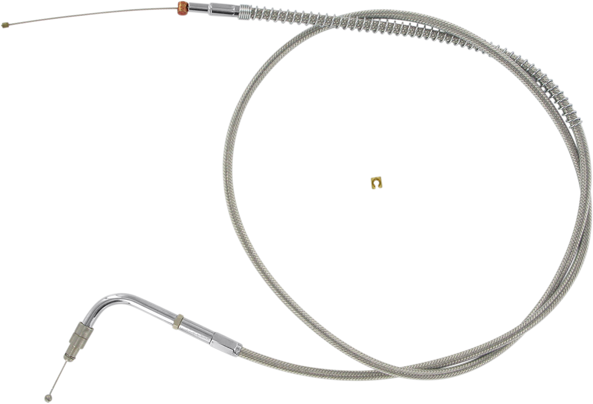 BARNETT Stainless Steel Throttle Cable - '96-'01 FLHR 102-30-30020