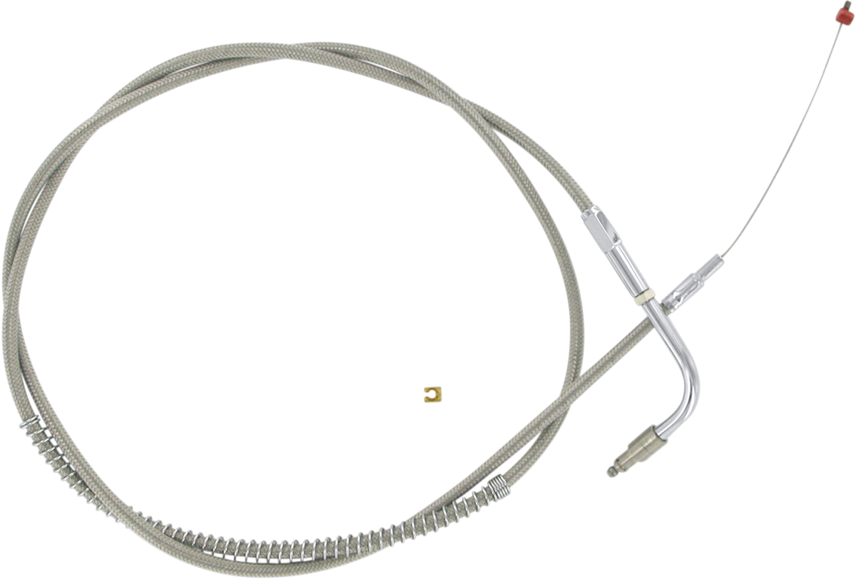 BARNETT Stainless Steel Throttle Cable - +6" - '96-'01 Touring 102-30-30020-06