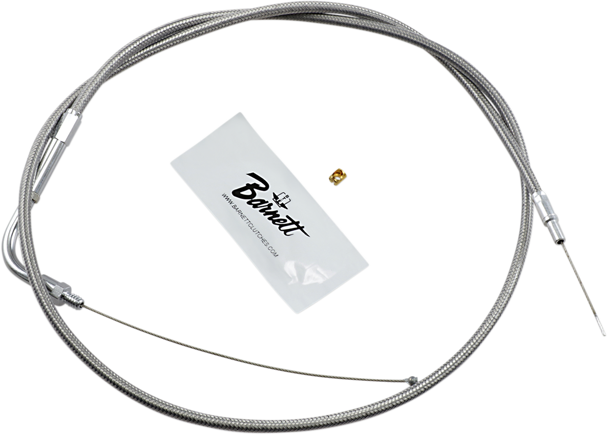 BARNETT Stainless Steel Throttle Cable - +6" - '74-'76 102-30-30903-06