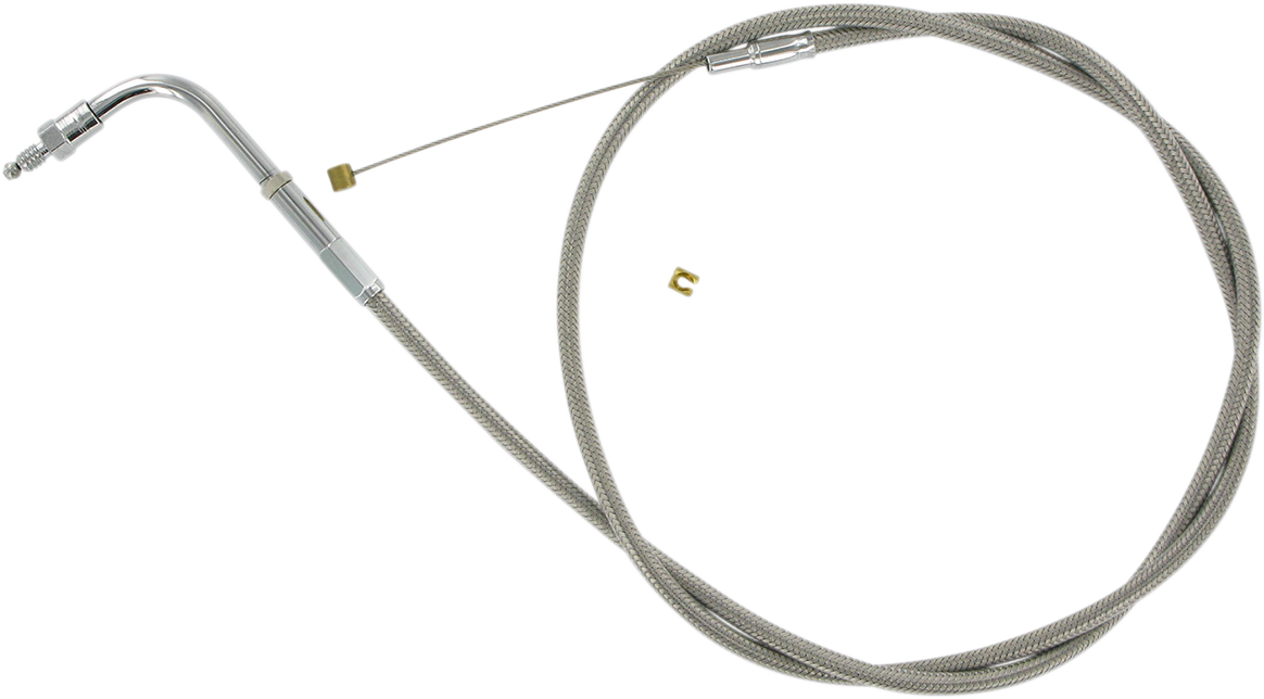 BARNETT Stainless Steel Throttle Cable - '76-'80 102-30-30901-06