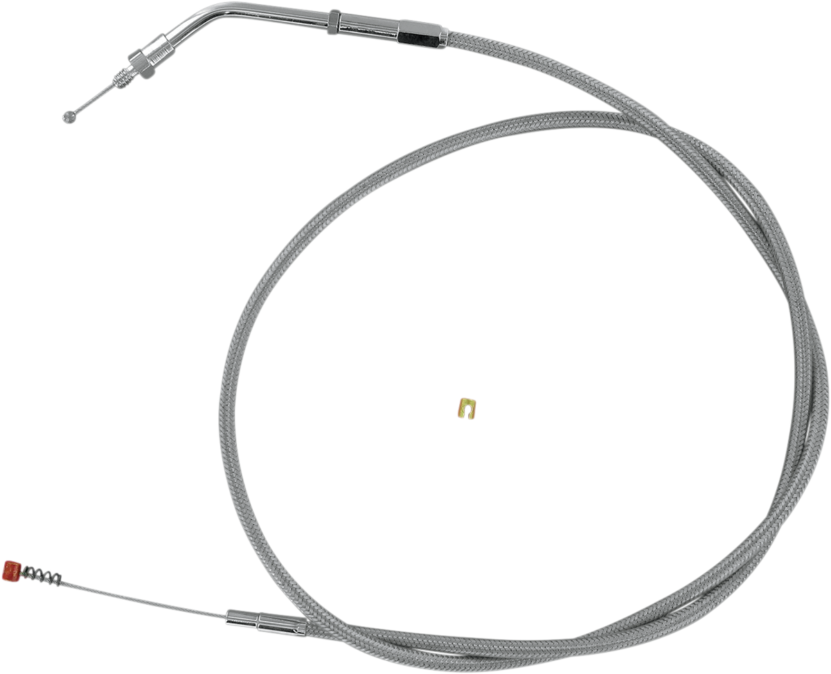 BARNETT Stainless Steel Idle Cable - +6" - '81-'89 102-30-40024-06