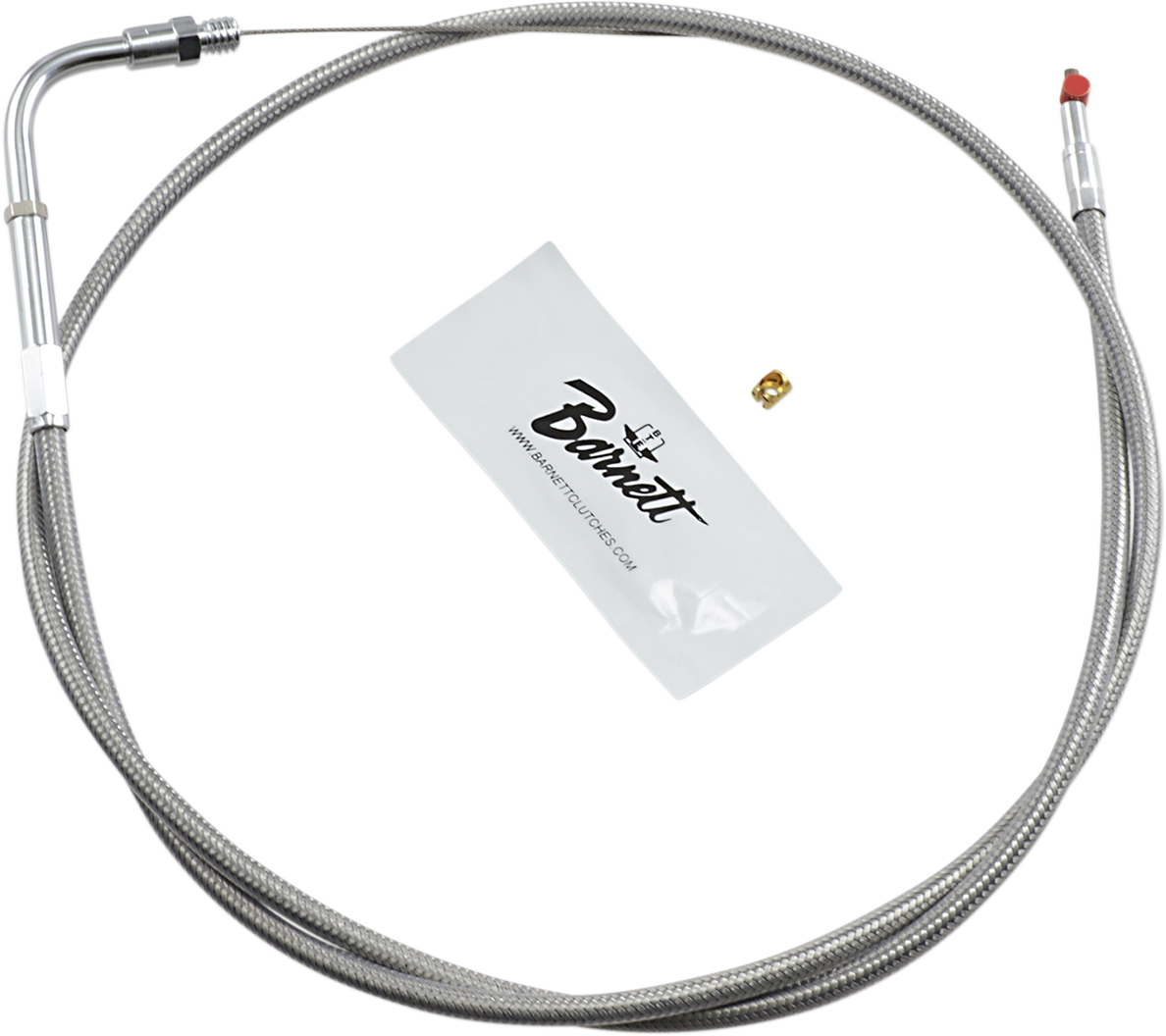 BARNETT Stainless Steel Throttle Cable - '90-'95 Touring 102-30-30008