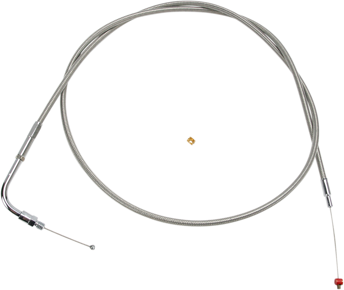BARNETT Stainless Steel Throttle Cable - +6" - '90-'95 Touring 102-30-30008-06
