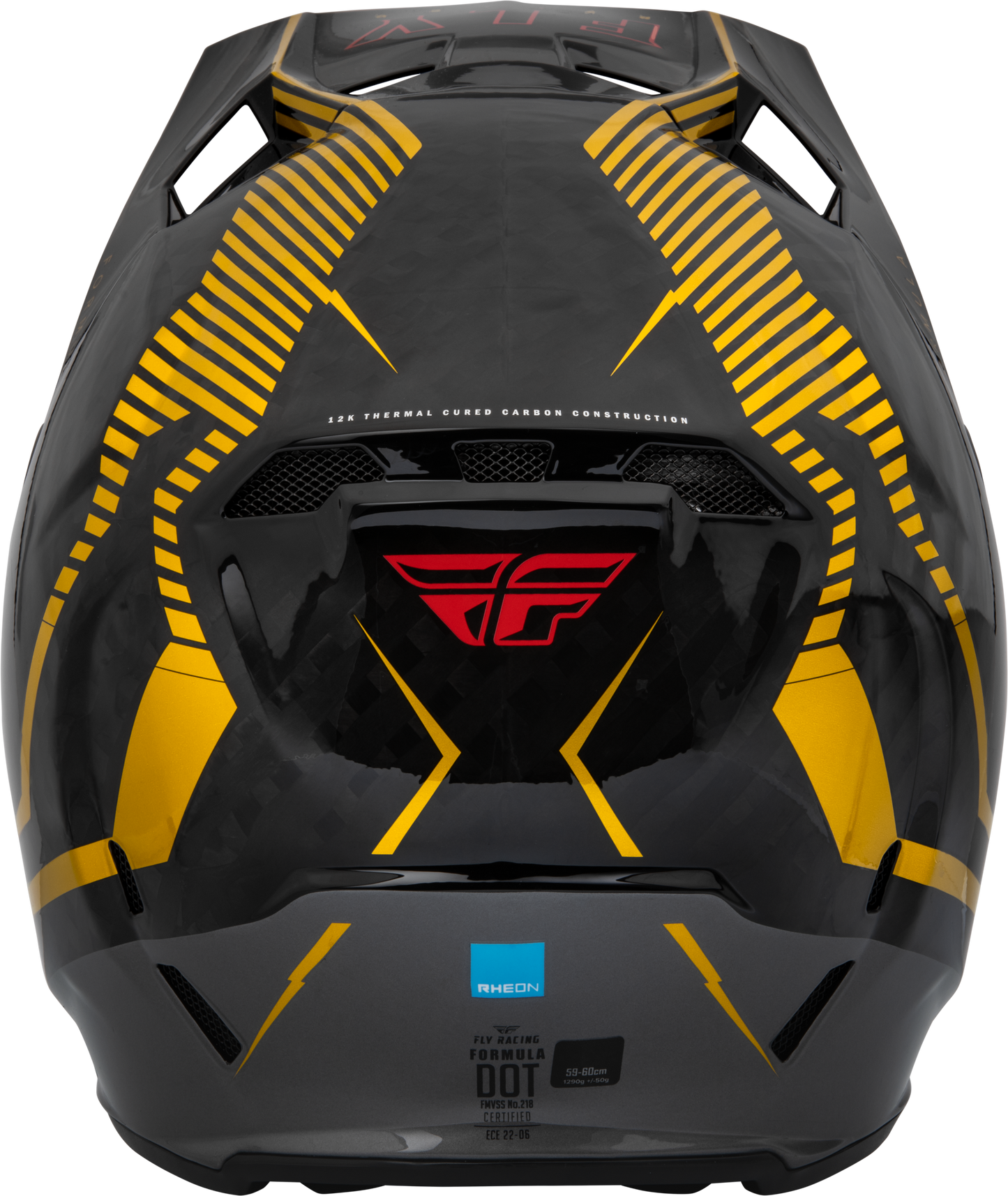 Youth Formula Carbon Tracer Helmet Gold/Black Yl