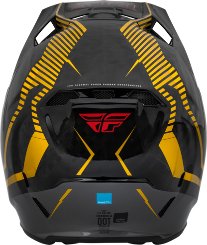 Formula Carbon Tracer Helmet Gold/Black Xs
