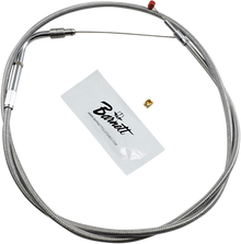 BARNETT Stainless Steel Throttle Cable - '96-'07 Touring 102-30-30009