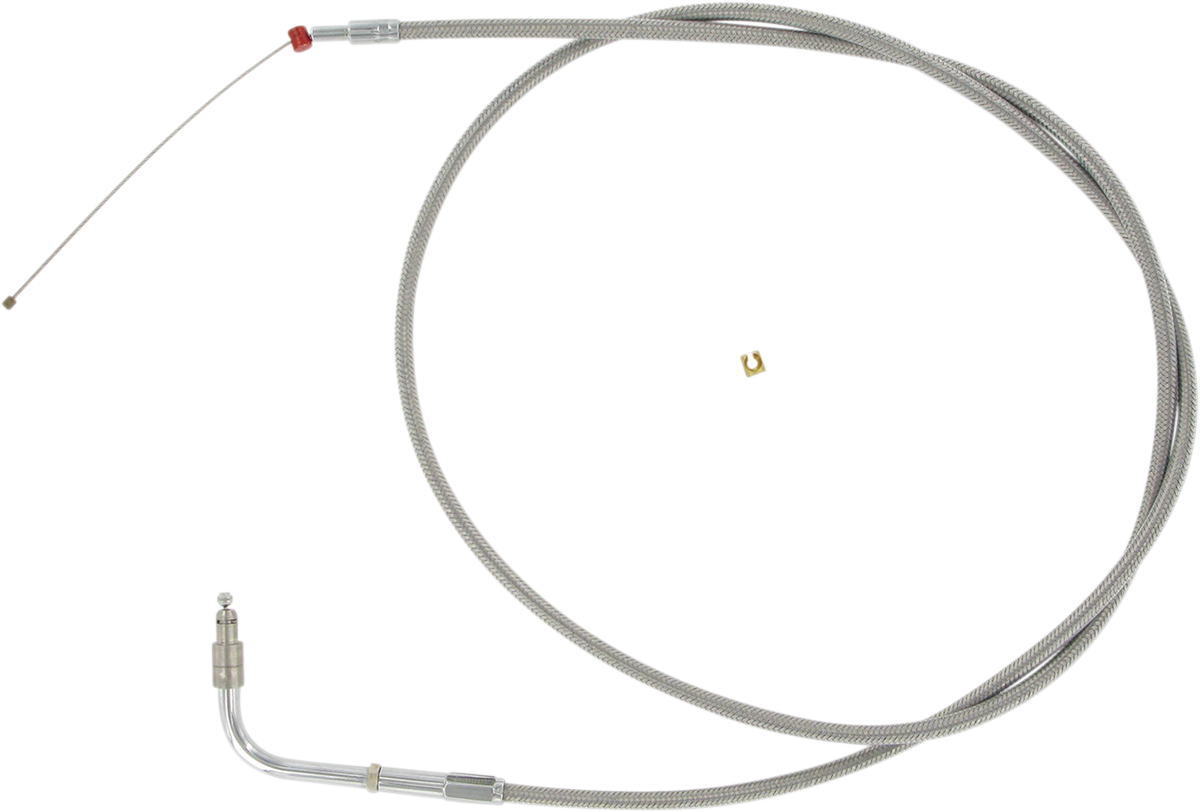 BARNETT Stainless Steel Throttle Cable - +6" - '96-'07 Touring 102-30-30009-06