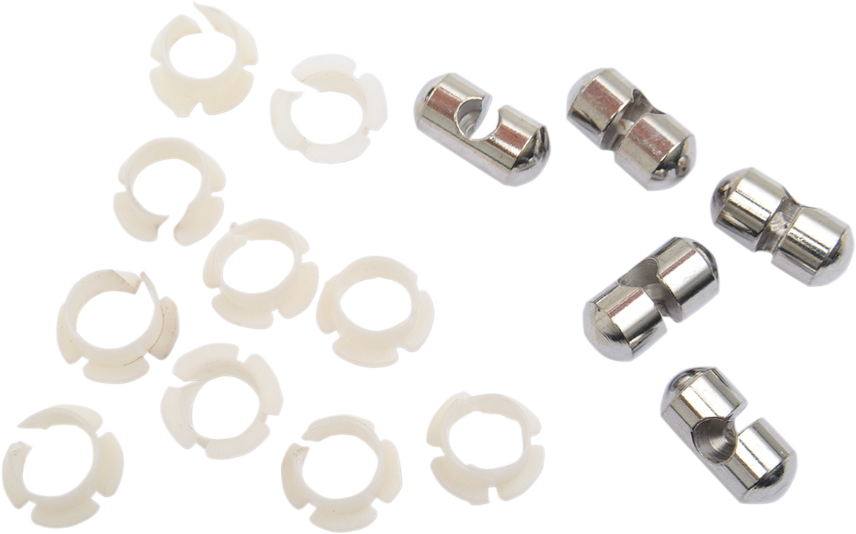 EASTERN MOTORCYCLE PARTS Clutch/Brake Cable Anchor Pin and Bushings Kit Y-21-433