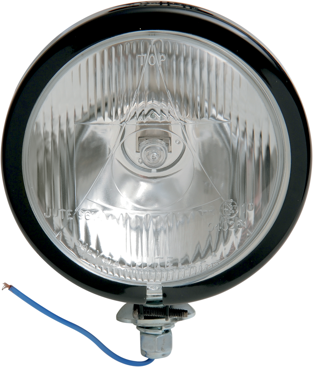 DRAG SPECIALTIES Spotlight - Stud Mount - 4-1/2" - Black 20-0311BE
