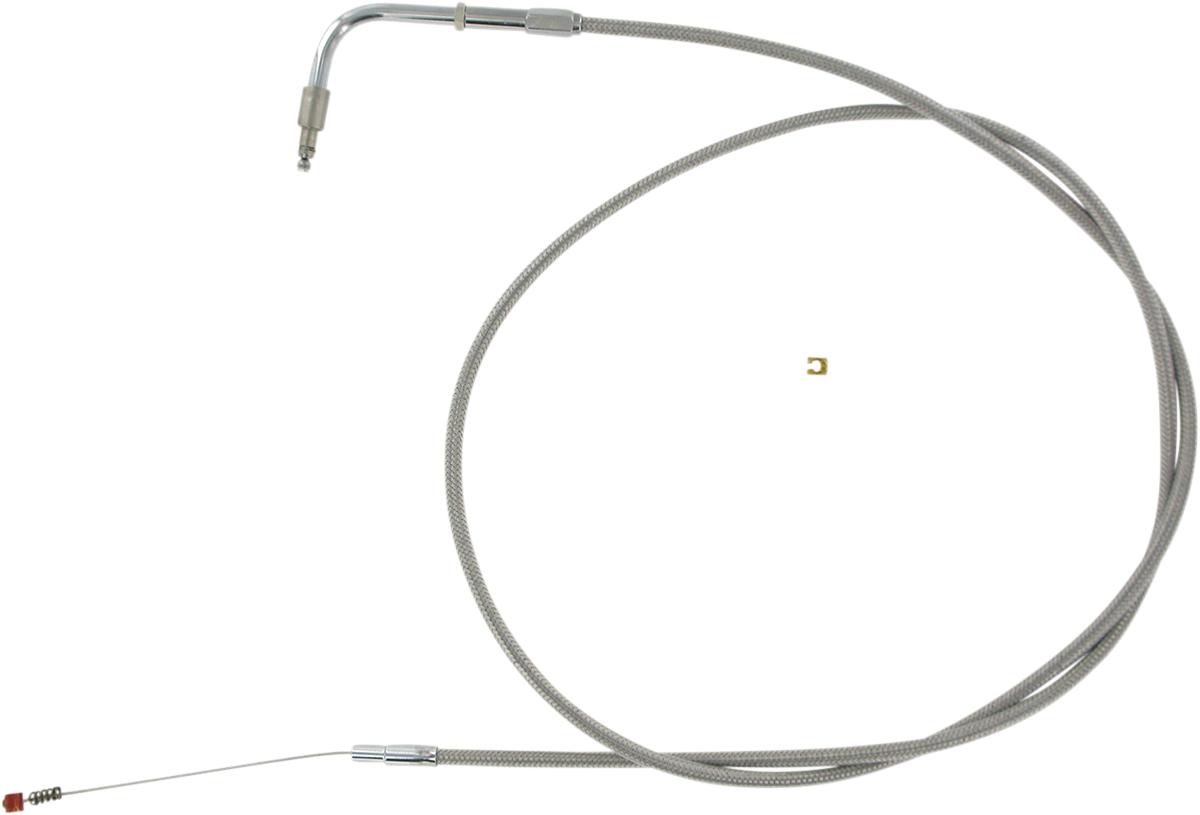 BARNETT Stainless Steel Idle Cable - +6" - '96-'01 Touring 102-30-40009-06