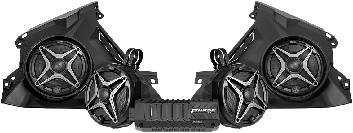 4 Speaker Kit W/ Ssv A Spec 800watt