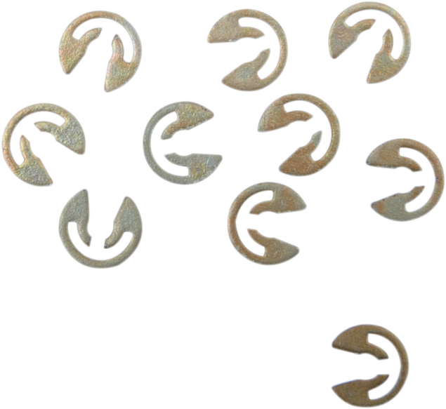 EASTERN MOTORCYCLE PARTS Throttle Screw Retaining Rings A-11155
