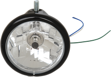 DRAG SPECIALTIES Top Mount Headlight - 5-3/4" - Black L21-6114SB