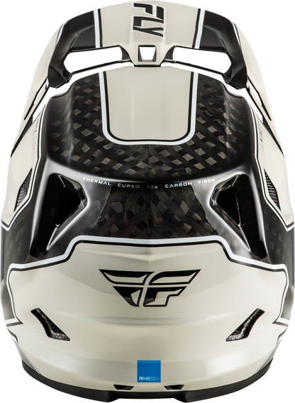 Werx R Flow Carbon Helmet Black Carbon/Grey Md
