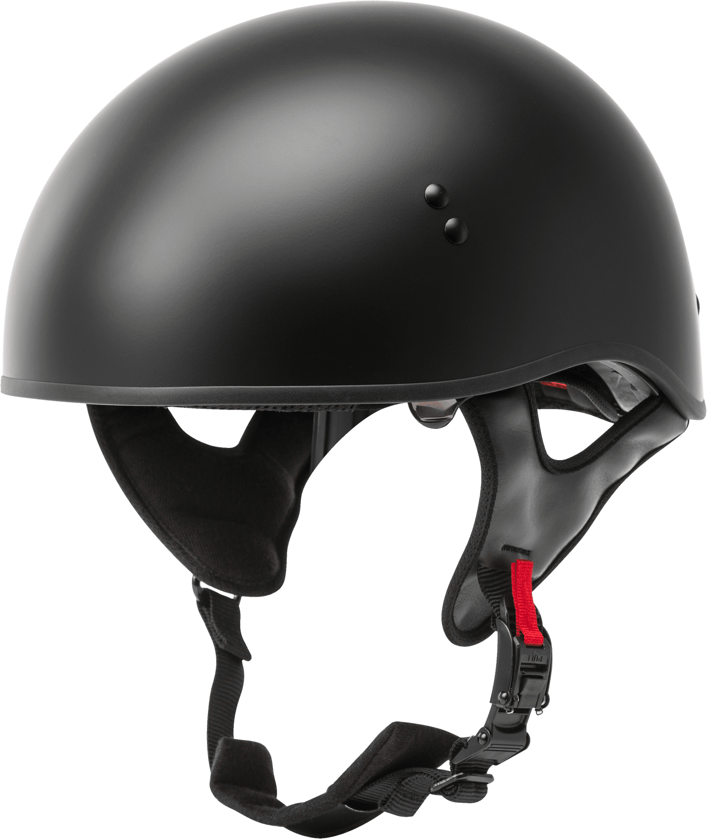 Hh 65 Half Helmet Naked Matte Black Lg