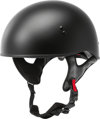 Hh 65 Half Helmet Naked Matte Black Sm