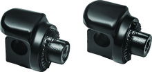 Kuryakyn Non-Pivot Splined Peg Adapter Harley-Davidson Models Black