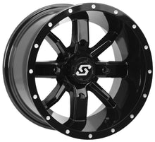 Hollow Point Wheel 14x10 4/110 5+5 (0mm) Black