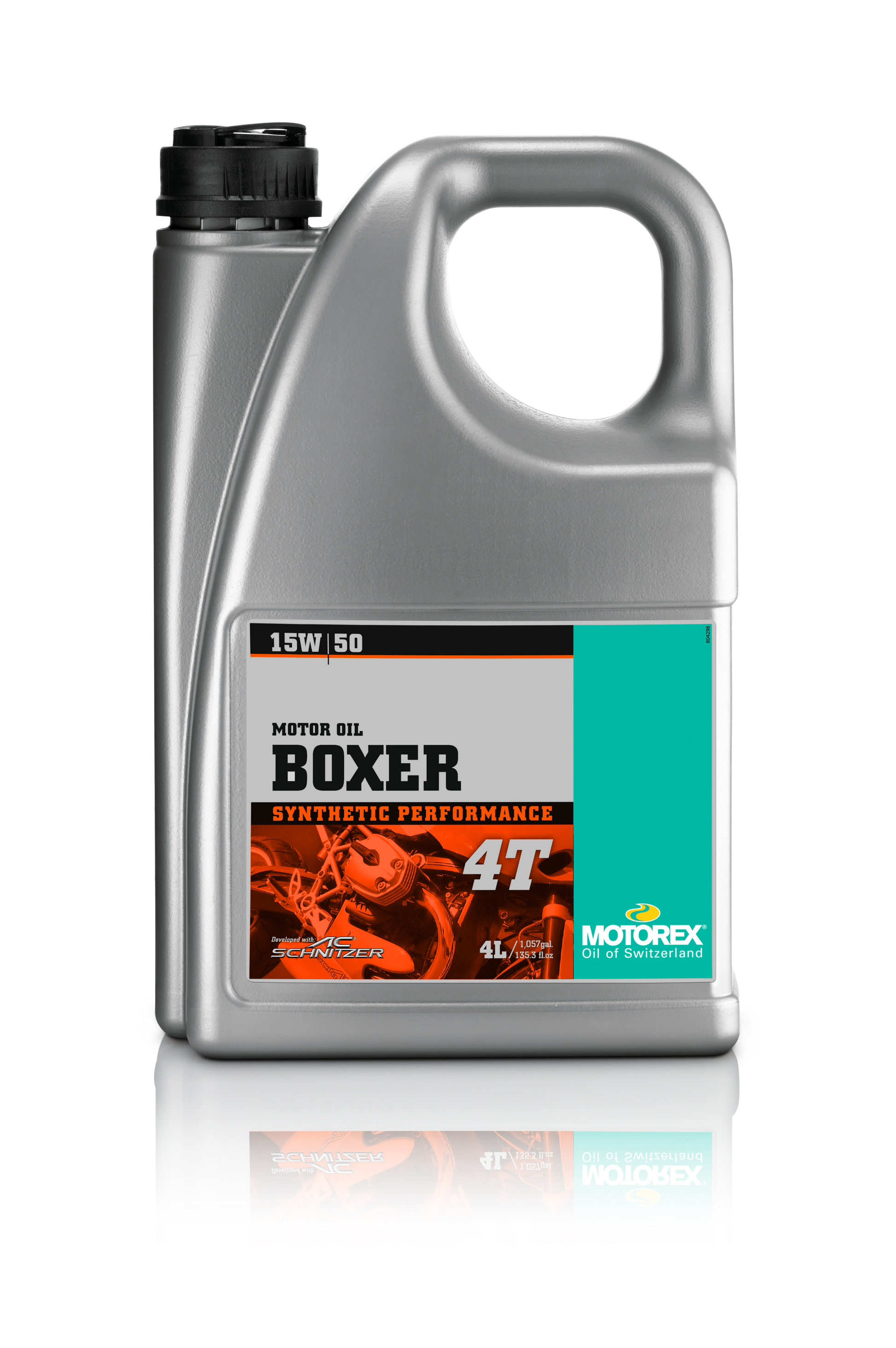Boxer 15w50 4t 4l (4/Case  Sold Ea)