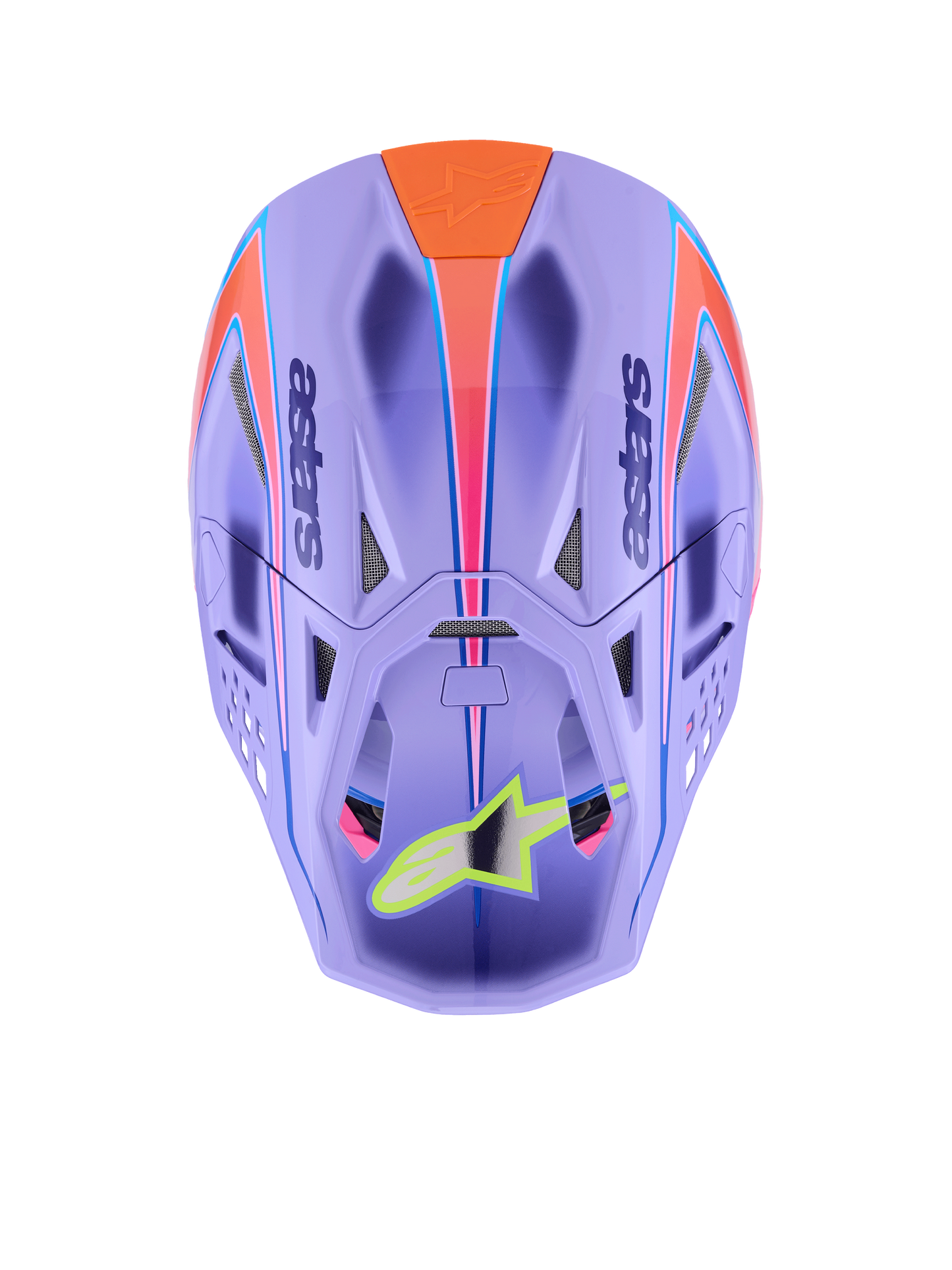 S M10 Jett Lawrence R01 Helmet Purp/Pnk Fluo/Ylw Fluo Gls 2x