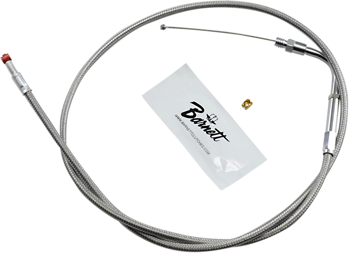 BARNETT Stainless Steel Throttle Cable - '88-'89 FXLR 102-30-30013