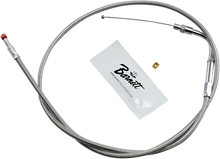 BARNETT Stainless Steel Throttle Cable - '88-'89 FXLR 102-30-30013