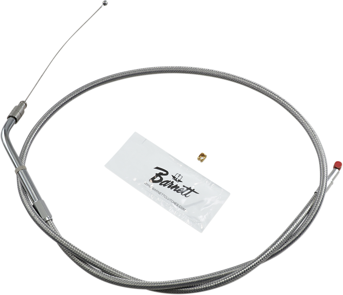 BARNETT Stainless Steel Throttle Cable - '96-'00 Softail 102-30-30003