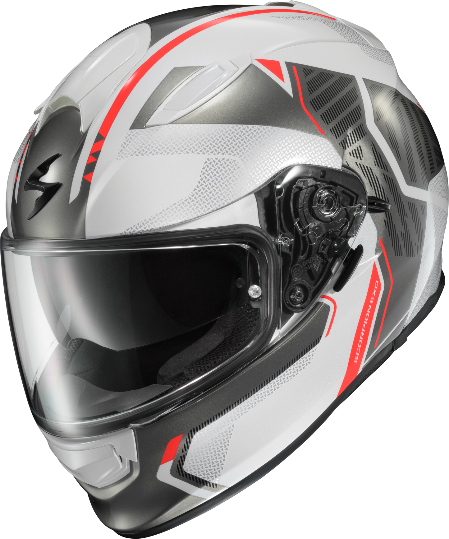 Ryzer Full Face Helmet Switch White/Grey Xl