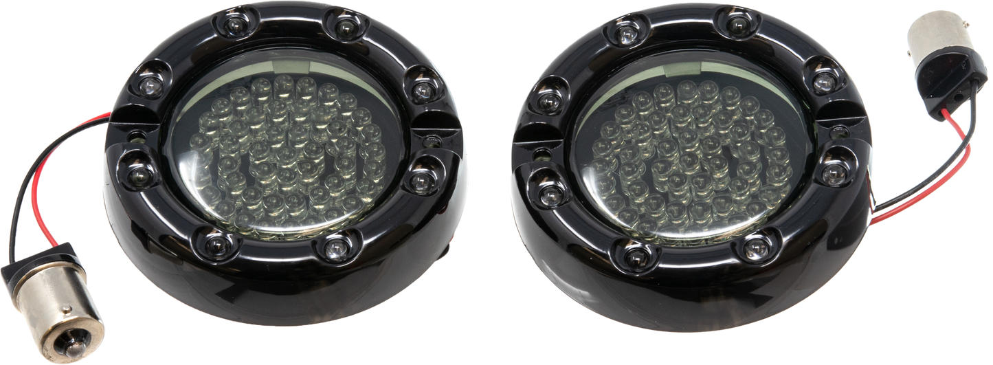 Prem Bezel Led Insert 1156 Red Black