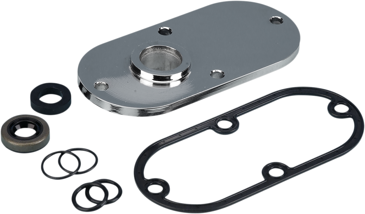JAMES GASKET Inspection Cover Kit with Shifter Sleeve - '85-'86 FX 60567-90-DLK