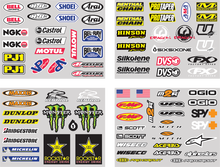 FACTORY EFFEX Iron-On Jersey Sponsor Kit 11-82120