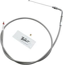 BARNETT Stainless Steel Throttle Cable - +6" - '90-'95 FXSTS 102-30-30002-06