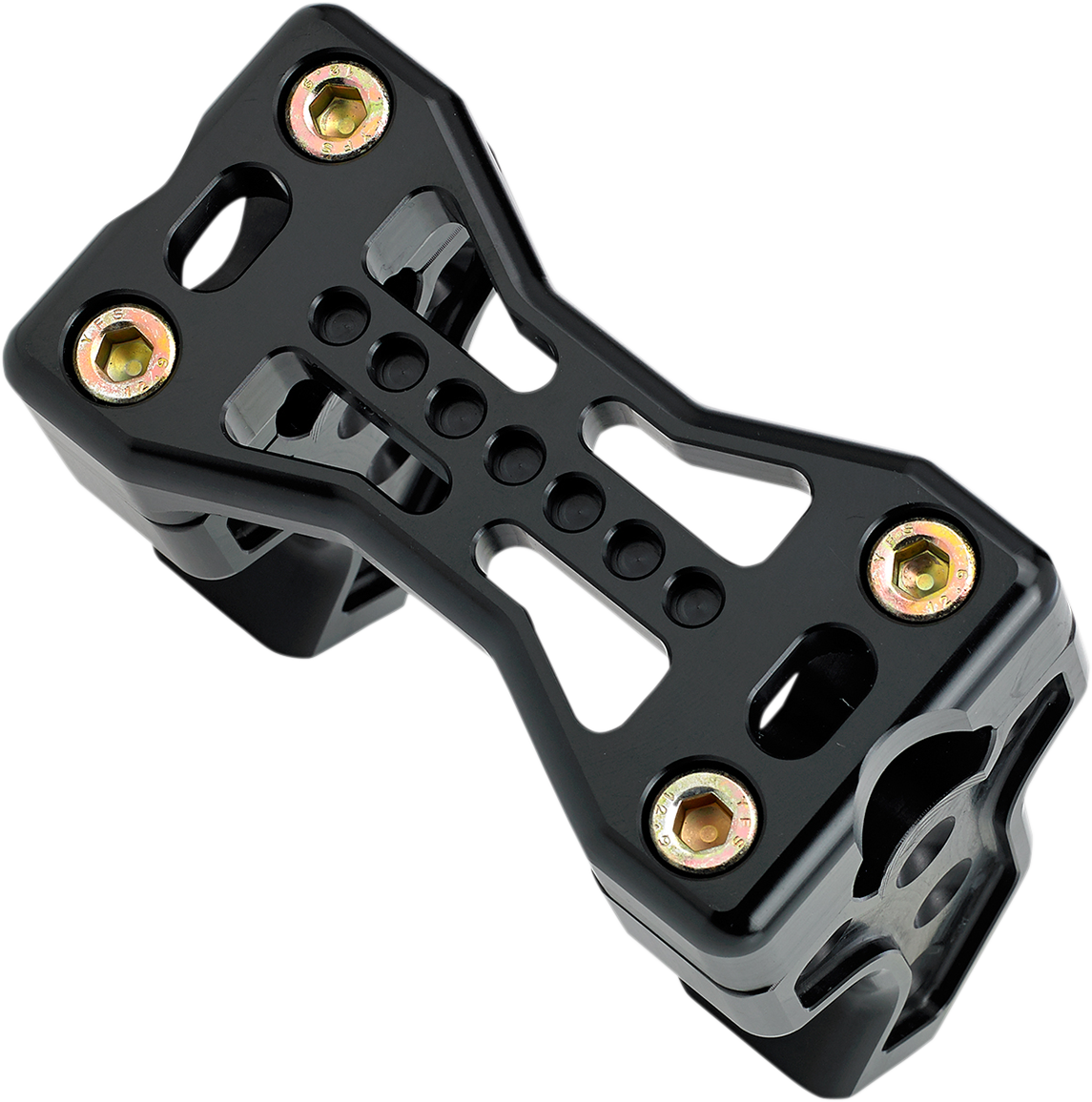 JOKER MACHINE Bridge Handlebar Riser Kit - Pullback - Black 03-866-1B