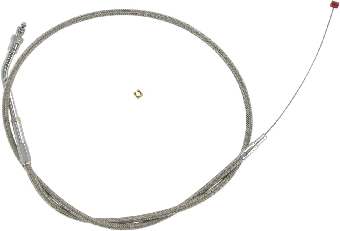 BARNETT Stainless Steel Throttle Cable - '88-'95 Sportster 102-30-30005