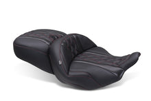 Mustang 23-25 Harley CVO Road Glide (ST) Super Touring Standard Reach One-Piece, 2 UP Black