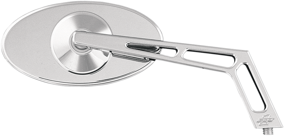 PRO-ONE PERF.MFG. Mirror - Weekend Warrior - Side View - Cut-Out - Oval - Chrome - Right 102320