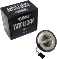 DRAG SPECIALTIES Reflector-Style LED Headlamp - 7" - Chrome 0555854