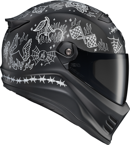 Covert Fx Full Face Helmet The Litas 2 Black Sm