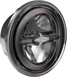 DRAG SPECIALTIES Headlamp - Reflector Style - 5-3/4" - LED - Dark Chrome 0555954