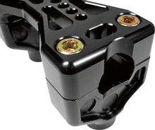 JOKER MACHINE Series 900 Handlebar Clamp Assembly - Harley Davidson - Black 03-861B