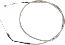 BARNETT Stainless Steel Idle Cable - +6" - '88-'95 Sportster 102-30-40005-06