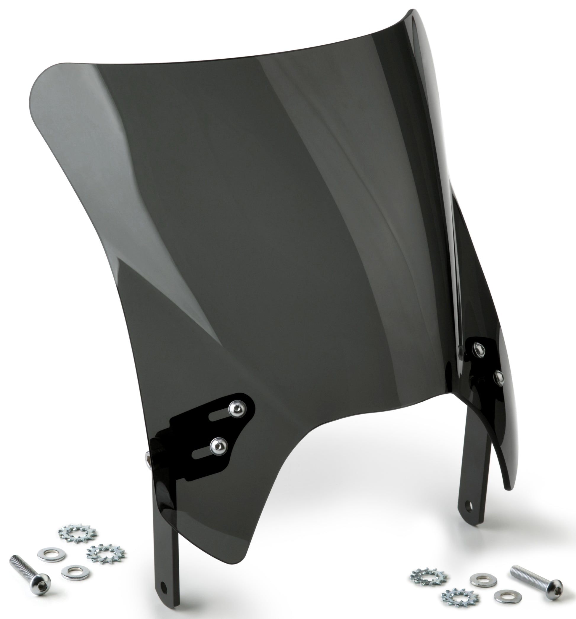 Mohawk Windshield Dark Tint Black Hardware