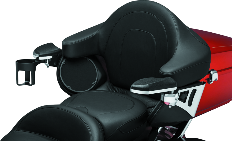Kuryakyn Passenger Armrests 14-Up Touring and Tri Glide Chrome