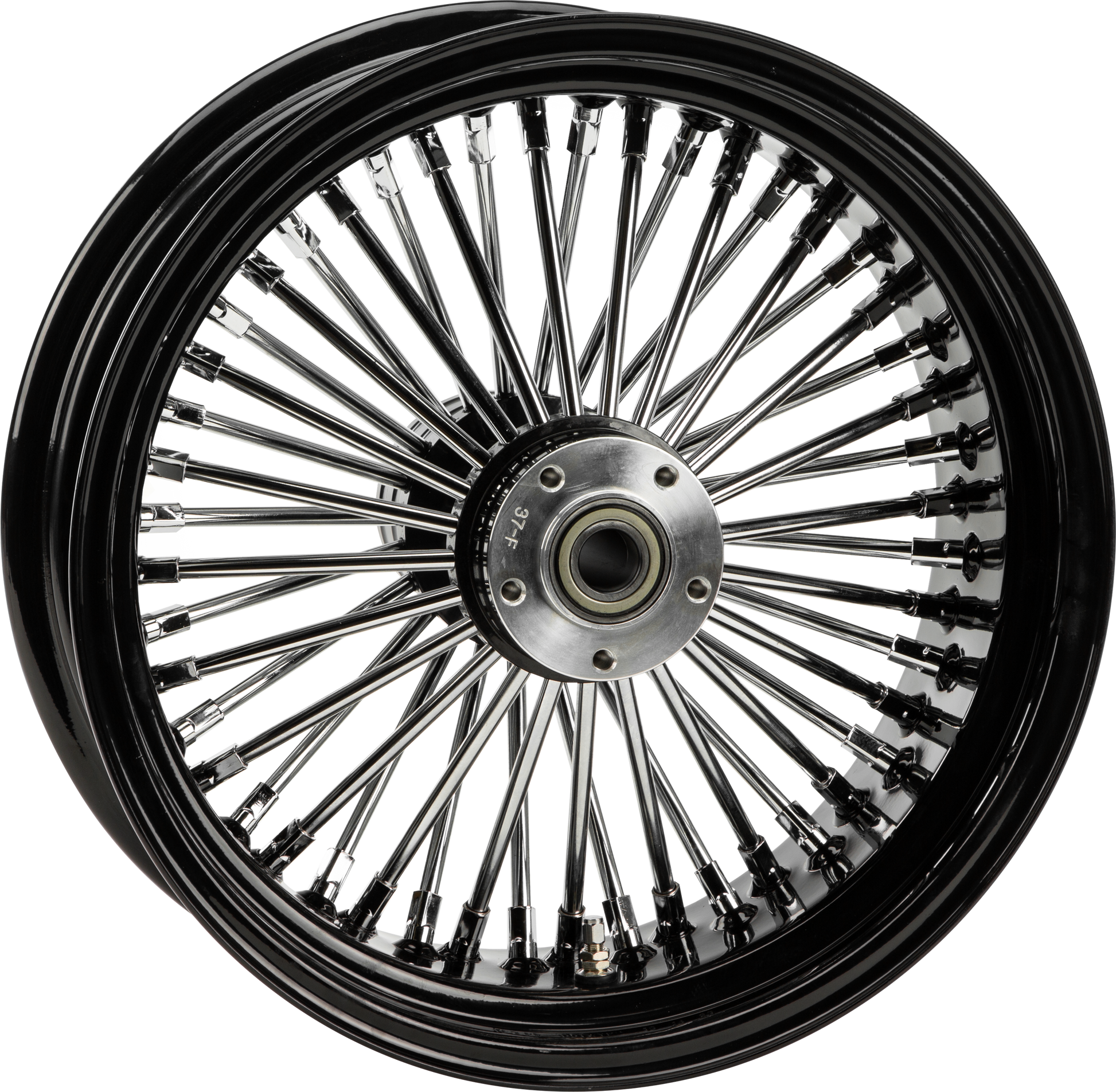 Rr 48 Spk Black 18x4.25 Bt/Xl Hub 1" Axl 00 Ltr