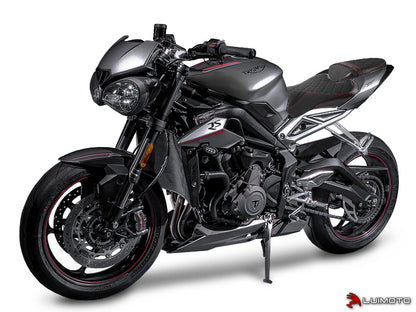 LUIMOTO (DIAMOND) Passenger Seat Cover for the Triumph Street Triple 765 / S / R / RS