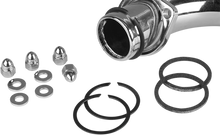 JAMES GASKET Exhaust Port Stainless/Chrome Gasket Kit - Big Twin/Sportster/EVO 65324-83-KW1
