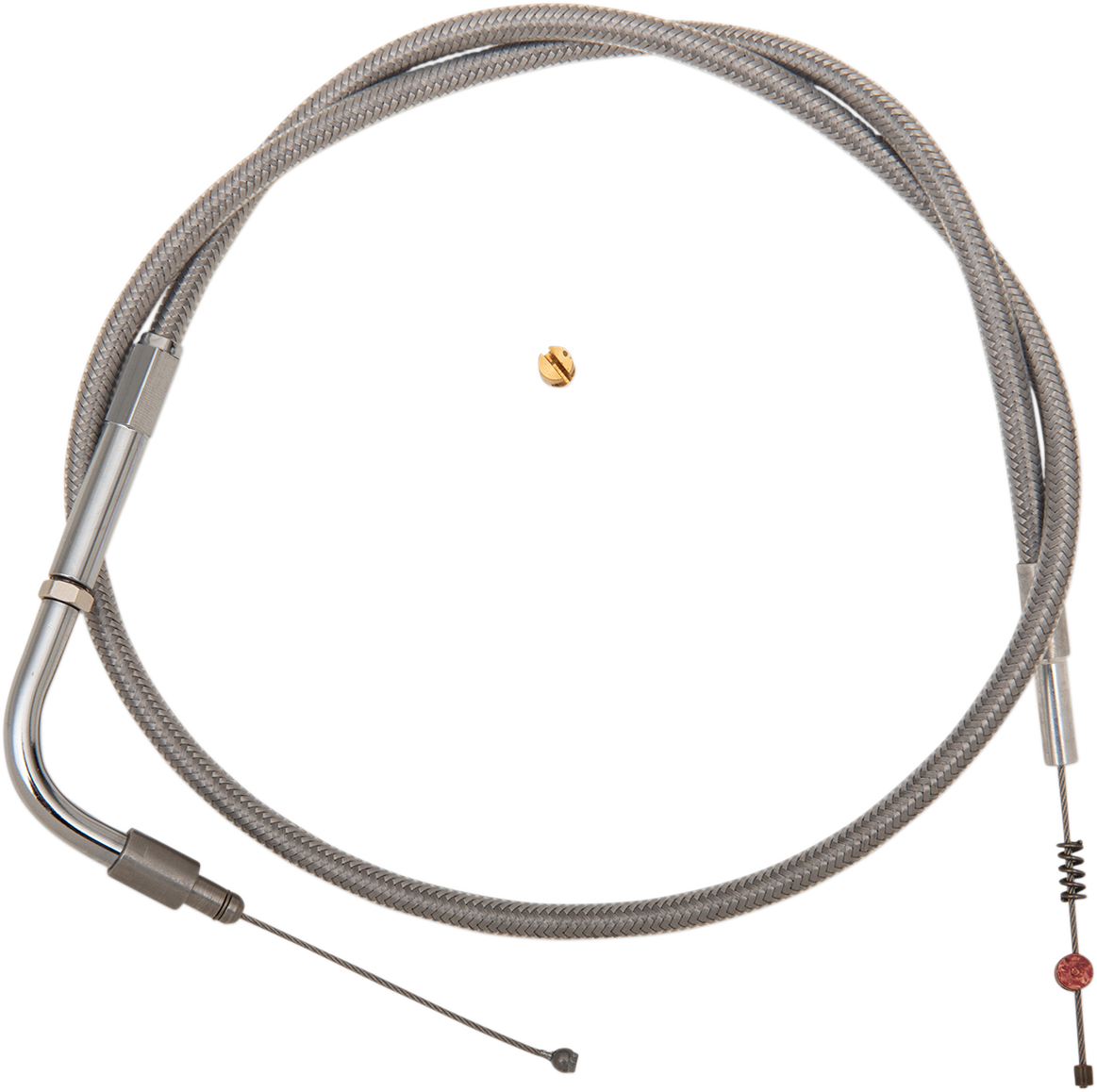 BARNETT Stainless Steel Idle Cable - '99-'13 Softail 102-30-40010