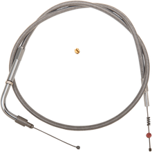 BARNETT Stainless Steel Idle Cable - '99-'13 Softail 102-30-40010